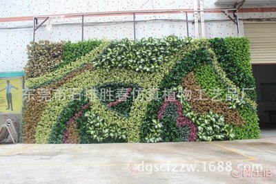 胜春制造 打造婚纱摄影的完美背景——仿真植物墙